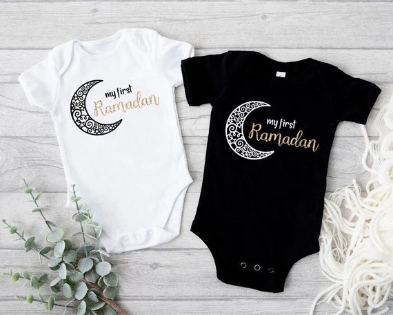 My First Ramadan Baby Bodysuit, Kids Ramadan Shirt, Ramadan Mubarak T-shirt, Happy Ramadan Shirt, Muslim Kids Gift, Ramadan Month Shirt