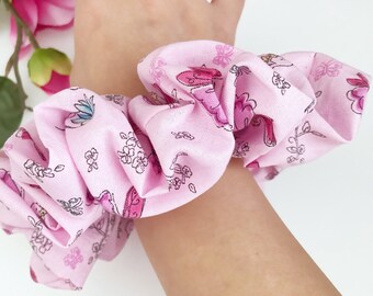 Scrunchies de gran tamaño, Lazos para el cabello para cabello grueso, Accesorios para el cabello caprichosos, Regalo de cumpleaños de mejor amiga para ella, Regalos de hadas para niñas