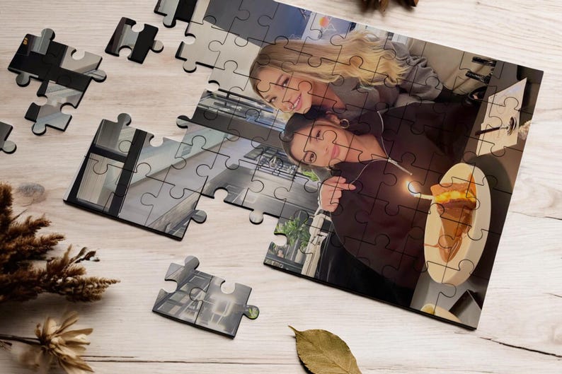 Custom Jigsaw Puzzle Photo, Jigsaw Puzzle, Custom Photo Gift, Anniversary Gifts, Birthday Gifts, Custom Puzzle Gift, Mother's Day Gift image 5