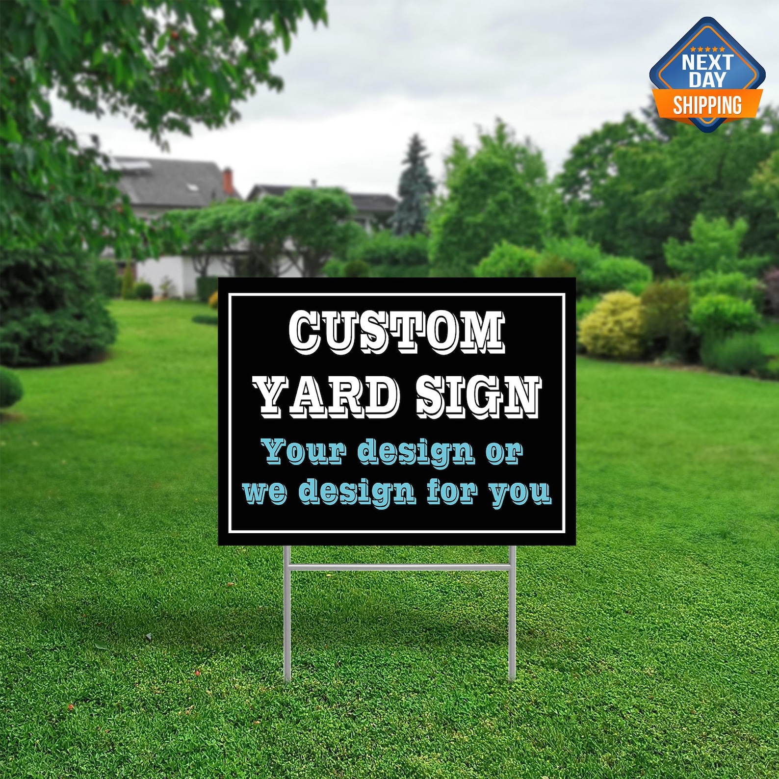 Custom Yard Sign, Personalized Yard Sign, Outdoor Sign, Custom Your Own ...