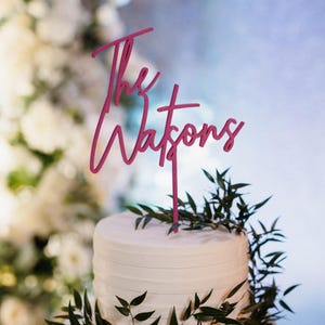 Custom Wedding Cake Topper, Custom Cake Topper, Cake Topper, Personalized Cake, Couple Cake Topper, Birthday Party, Personalized Gift