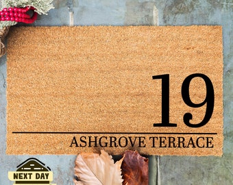 Personalized Doormat, Housewarming Gift, Unique Gift, Custom Doormat, New Home Gift, Outdoor Mat, Personalized Gift, Home Decor, Porch Decor