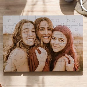 Personalized Puzzle Photo, Jigsaw Puzzle, Gift for Friend, Custom Photo Gift, Anniversary Gifts, Birthday Gifts, Custom Puzzle Gift