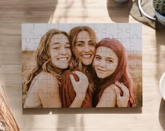 Personalized Puzzle Photo, Jigsaw Puzzle, Gift for Friend, Custom Photo Gift, Anniversary Gifts, Birthday Gifts, Custom Puzzle Gift