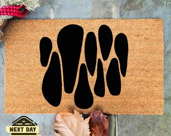 Vibrant Funky Doormat, Rustic Home Decor, Home Doormat, Housewarming Gift, New Home Decor, Entryway Decor, Front Door Mat, Outdoor Mat
