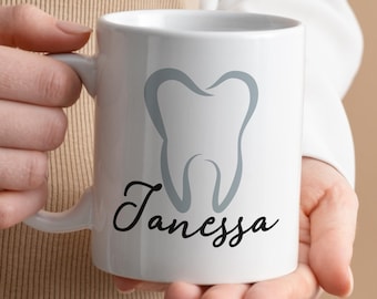 Dentist Mug, Dental Assistance Mug, Christmas Gift for Dentist, Graduation Gift, Dental Student Mug, Dentist Gift, Holiday Gift, Custom Mug