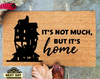 Its Not Much But Its Home Doormat, Housewarming Gift, Cool Gifts, Front Doormat, Doormat Outdoor, Closing Gift, Front Door Mat, Unique Gift