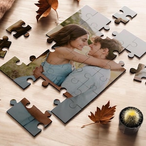 Custom Jigsaw Puzzle Photo, Jigsaw Puzzle, Custom Photo Gift, Anniversary Gifts, Birthday Gifts, Custom Puzzle Gift, Mother&#39;s Day Gift