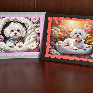 Maltese Blank Notecards (Set of 4)
