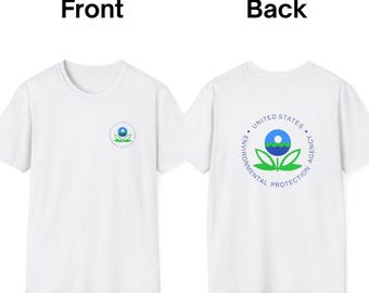 EPA Logo T-Shirt Soft Style Unisex Shirt Earth Day Shirt Environmental Protection Tee Nature Lover Gift Protest Shirt Fight Climate Change