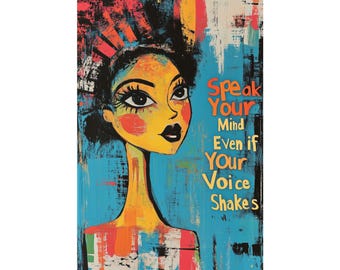 Speak Your Mind Poster: Freedom of Expression Wall Art