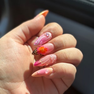Summer Y2K Vibes Press-On Nails