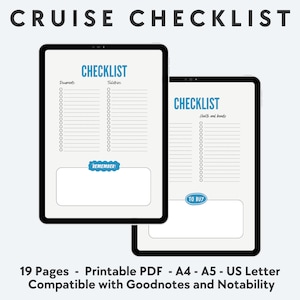 Cruise Packing List, Cruise Packing List for Little Kids, Cruise ...