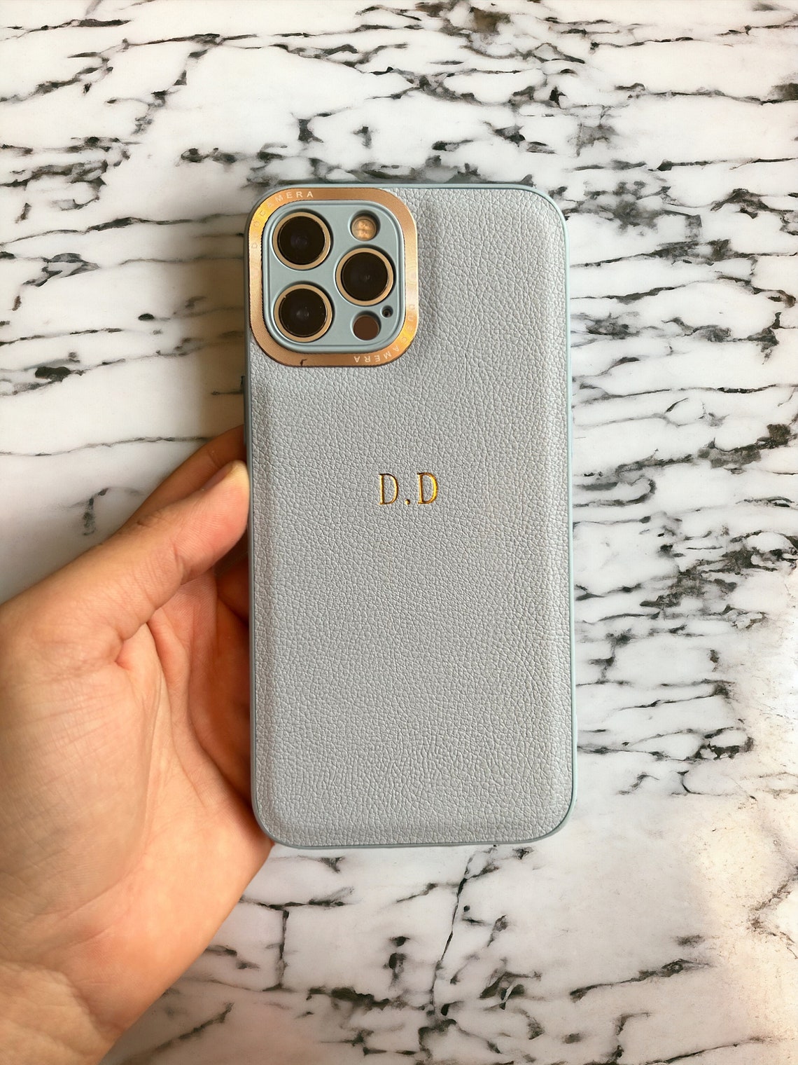 Personalised Initial Phone Case for iPhone 15 14 12 13 Pro Max Initials