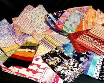 Quilting Cotton Fabric Sampler Box, 10+ Yards