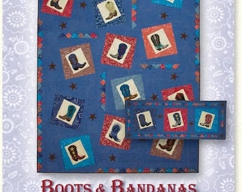 Boots & Bandanas by Lunch Box Quilts