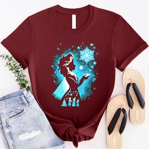 Disney Frost Elsa-tröja, Disney Frost-tröja, Frost Friends-tröja, Disney Frost Anna-tröja, Disney Frost Olaf-tröja, Disney Prinsess-tröja bild 5