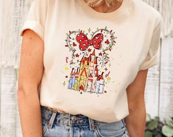 Princess Castle Christmas Shirt, Princess Christmas shirt, Disney Christmas Shirt, Disney Princess Castle Shirt, Princess Shirt