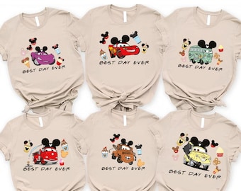 Camiseta Disney Cars Best Day Ever, Camiseta Disney Cars, Camiseta Cars Friends, Camiseta Casal, Camiseta Disney, Camiseta Disney Lightning McQueen