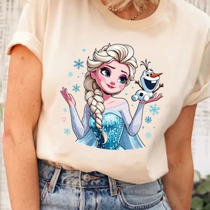 Disney Frozen Elsa Shirt, Disney Frozen Shirt, Frozen Friends Shirt,Disney Frozen Anna Shirt, Disney Frozen Olaf Shirt,Disney Princess Shirt
