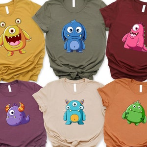 Disney Pixar Monsters Custom Shirt, Monster Boo Shirt, Monster Squad Shirt, Friends Shirt, Dissney Pixar Shirt, Monster Inc Movie Shirt