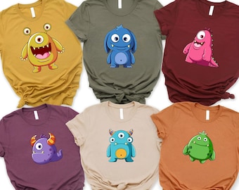 Disney Pixar Monsters Custom Shirt, Monster Boo Shirt, Monster Squad Shirt, Friends Shirt, Dissney Pixar Shirt, Monster Inc Movie Shirt