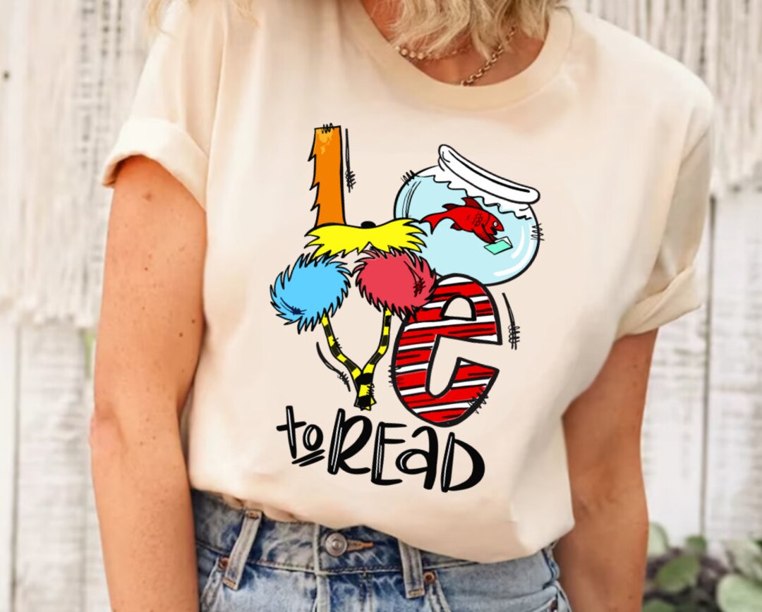 Love Read Dr. Seuss Shirt, Dr. Seuss Shirt, Dr.seuss Birthday Party ...
