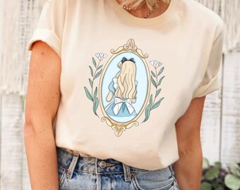 Disney Alice im Wunderland Shirt, Alice im Wunderland Shirt, Prinzessin Alice T-Shirt, Disney Prinzessinnen Shirt, Prinzessin Charaktere Shirt