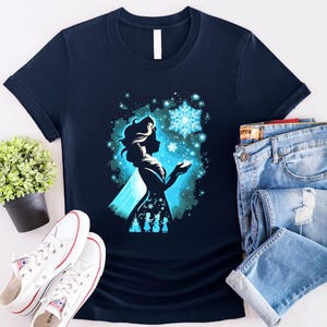 Disney Frost Elsa-tröja, Disney Frost-tröja, Frost Friends-tröja, Disney Frost Anna-tröja, Disney Frost Olaf-tröja, Disney Prinsess-tröja bild 3