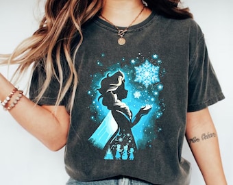 Camiseta de Elsa de Frozen de Disney, camiseta de Frozen de Disney, camiseta de Amigos de Frozen de Disney, camiseta de Anna de Frozen de Disney, camiseta de Olaf de Frozen de Disney, camiseta de Princesas de Disney