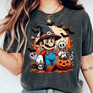 Super Mario Halloween Shirt, Mario Party Shirt, Super Mario Shirt, Super Mario Friends Shirt, Halloween Shirt, Group Matching Shirt