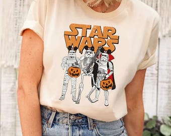 Star Wars Characters Halloween Shirt, Star Wars Halloween Shirt, Star Wars Shirt, Disney Star Wars Characters Shirt, Disney Shirt