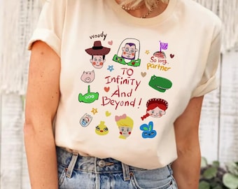 Toy Story To Infinity And Beyond Shirt, Toy Story Characters Shirt, Toy Story Shirt, Toy Story Friends Shirt, Toy Story Buzz Lightyear Shirt