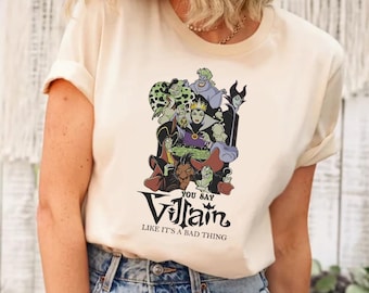 Disney Villains Poison Shirt, Disney Villains Shirt, Villains Retro Shirt, Maleficen Scar Hades Ursula Shirt, Evil Queen Shirt