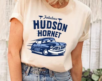 Cars Fabulous Hudson Shirt ,Disney Cars Character Shirt, Cars Friends Shirt, Couple Shirt, Disney Shirt, Lightning McQueen Mater Shirt