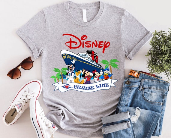 Disney Cruise Line Shirt, Mickey and Friends Cruise Line Shirt