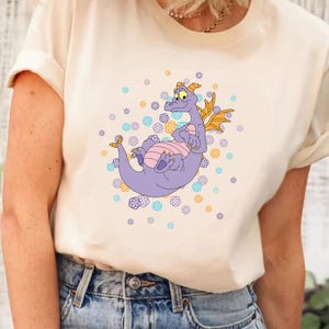 Disney Figment Shirt, Purple Dragon T-Shirt, Epcot Flower Festival Shirt, Disneyland Family Vacation Shirts