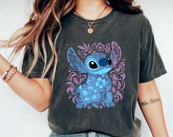 Maglietta Ohana di Stitch Disney, Maglietta di Stitch, Maglietta del personaggio di Stitch, Maglietta del viaggio Disney, Maglietta di Stitch Disney, Maglietta del personaggio di Stitch