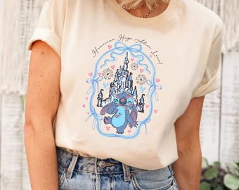 Disney Stich Ohana Shirt, Stitch Shirt, Stitch Charakter Shirt, Geburtstag Shirt, Disney Trip Shirt, Disney Stitch, Stitch Disneyworld Shirt