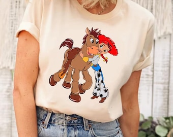 Toy Story Jessie Bullseye Shirt, Toy Story Shirt,Toy Story Characters Shirt, Toy Story Friends Tee, Toy Story Tee, Toy Story Birthday Shirt