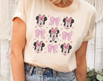 Minnie Mouse Coquette Shirt, Disney Minnie Mouse Shirt, Minnie Mouse Shirt, Disneyworld Shirt, Mickey Mouse Shirt, Disney Shirt