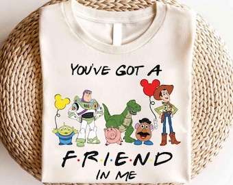 Toy Story You've Got A Friend In Me Shirt, Toy Story Characters Shirt, Toy Story Shirt, Toy Story Friends Shirt, Toys Crossing Shirt