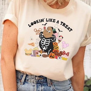 トラックのようなガスガスマウスのハロウィンシャツ、シンデレラガスガスTシャツ、ガスガスマウスのハロウィンシャツ、ガスガスTシャツ、ディズニーハロウィンTシャツ