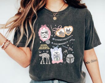 Que la force soit avec vous, chemise Star Wars, chemise personnages Star Wars, chemise Star Wars, chemise amis Star Wars, chemise personnages Star Wars