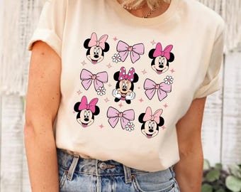 Minnie Mouse Coquette Shirt, Disney Minnie Mouse Shirt, Minnie Mouse Shirt, Disneyworld Shirt, Mickey Mouse Shirt, Disney Shirt