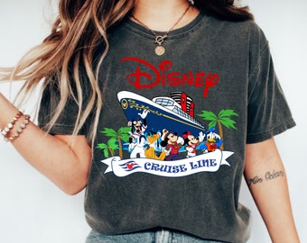 Disney Cruise Line Shirt, Mickey and Friends Cruise Line Shirt