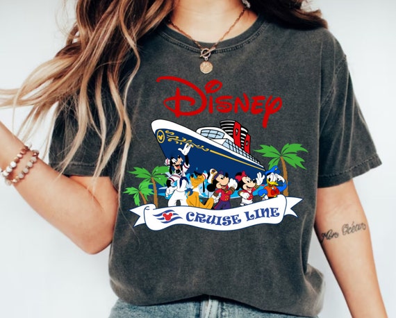 Disney Cruise Line Shirt, Mickey and Friends Cruise Line Shirt