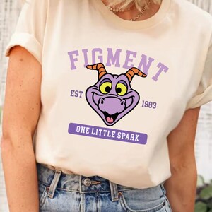 Disney Figment Shirt, Purple Dragon T-Shirt, Epcot Flower Festival Shirt, Disneyland Family Vacation Shirts