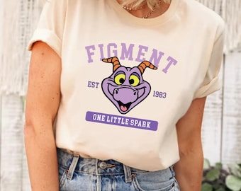Disney Figment Shirt, Purple Dragon T-Shirt, Epcot Flower Festival Shirt, Disneyland Family Vacation Shirts