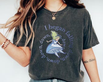 Disney Alice im Wunderland Shirt, Alice im Wunderland Shirt, Prinzessin Alice T-Shirt, Disney Prinzessinnen Shirt, Prinzessin Charaktere Shirt